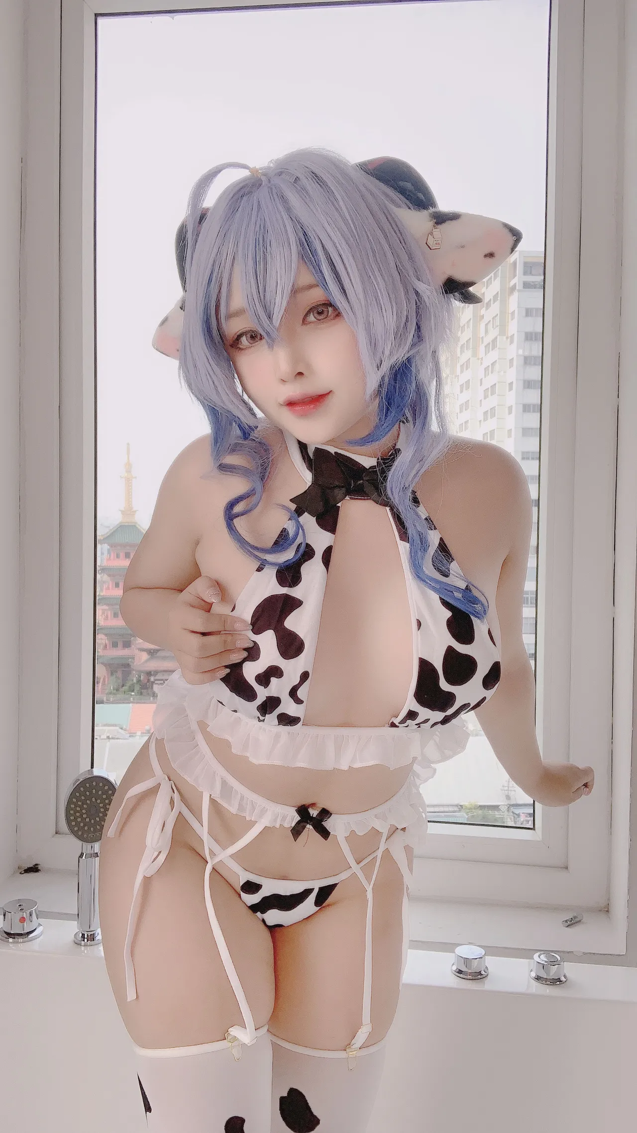 Sayo Momo - Ganyu Cowkini-erohere38.webp
